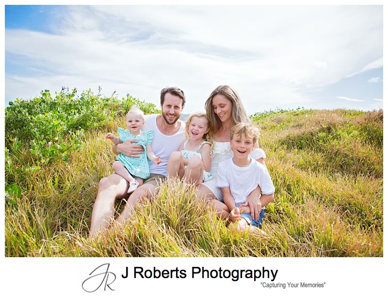 Summer Mini Family Portrait Photography Sydney at Long Reef Beach